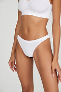 Трусы-стринг со средней посадкой (белый)