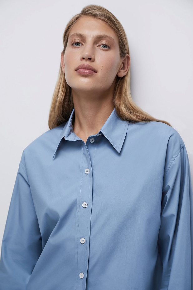 Домашняя рубашка (деним)